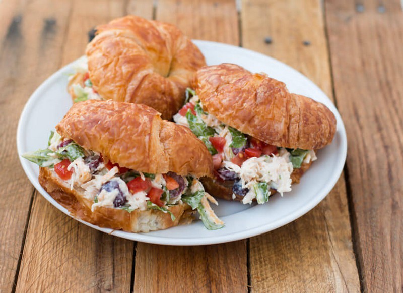 Chicken Salad Croissant Sandwich Recipe