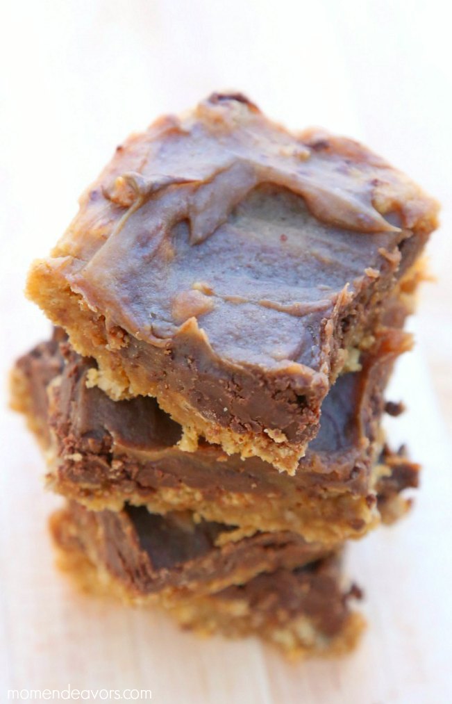 Chocolate Peanut Butter Oatmeal Bars Recipe