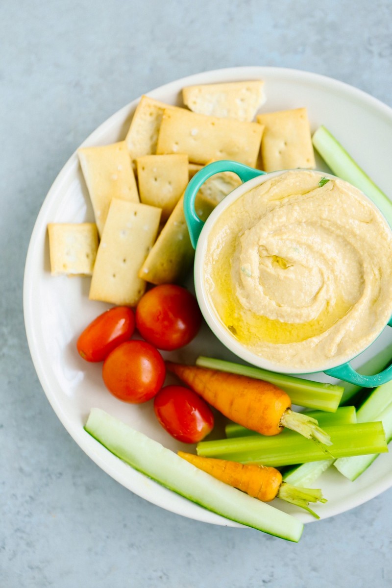From-Scratch Roasted Garlic Hummus Recipe - Live Simply