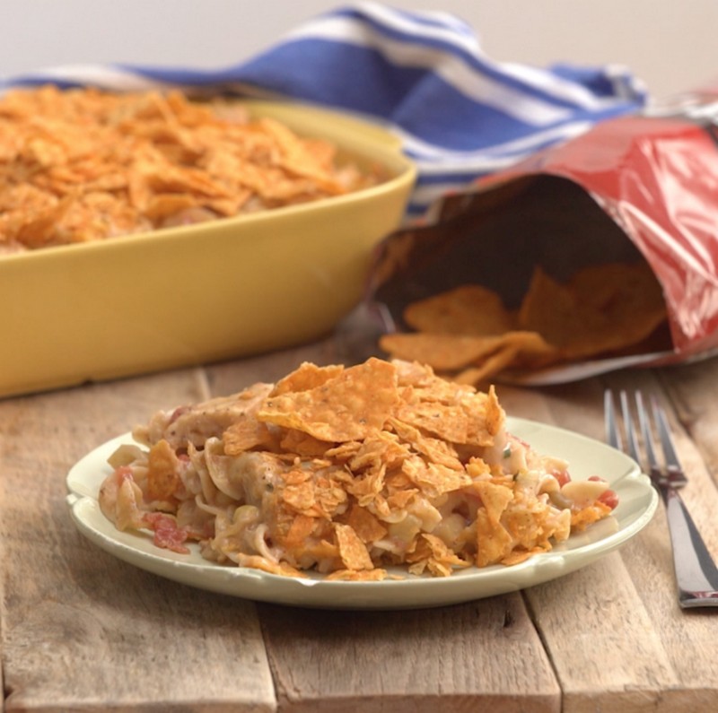 Doritos Cheesy Tex Mex Chicken Casserole Recipe