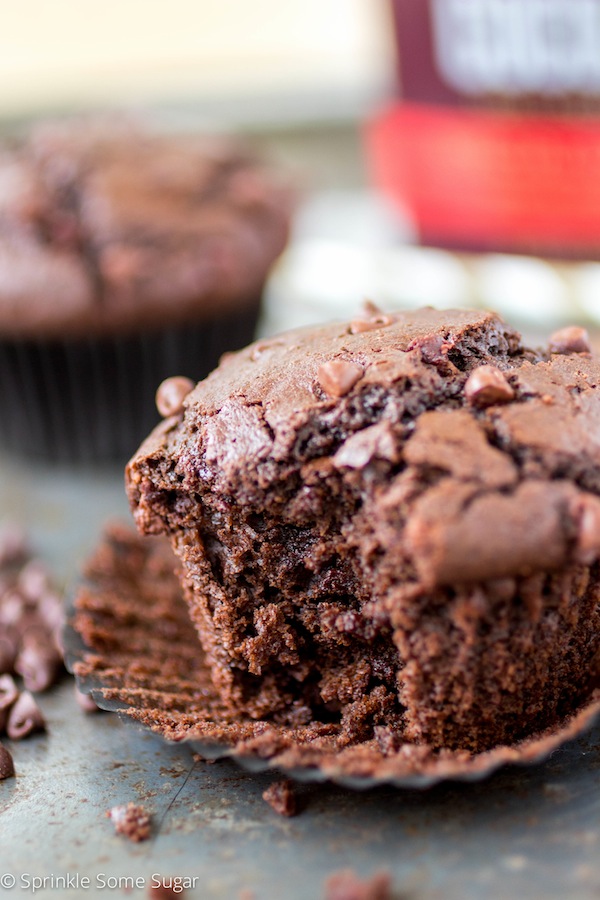 http://www.sprinklesomesugar.com/fudgy-double-chocolate-chip-muffins/