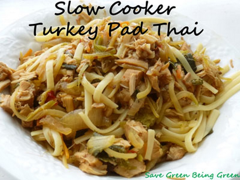 Slow Cooker Turkey Pad Thai Recipe