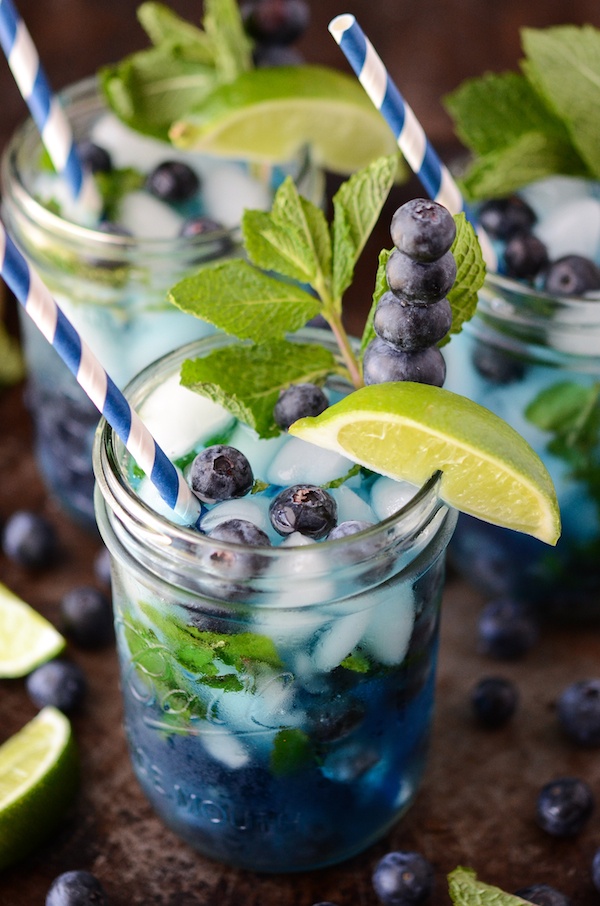 Blueberry Mojito recipe