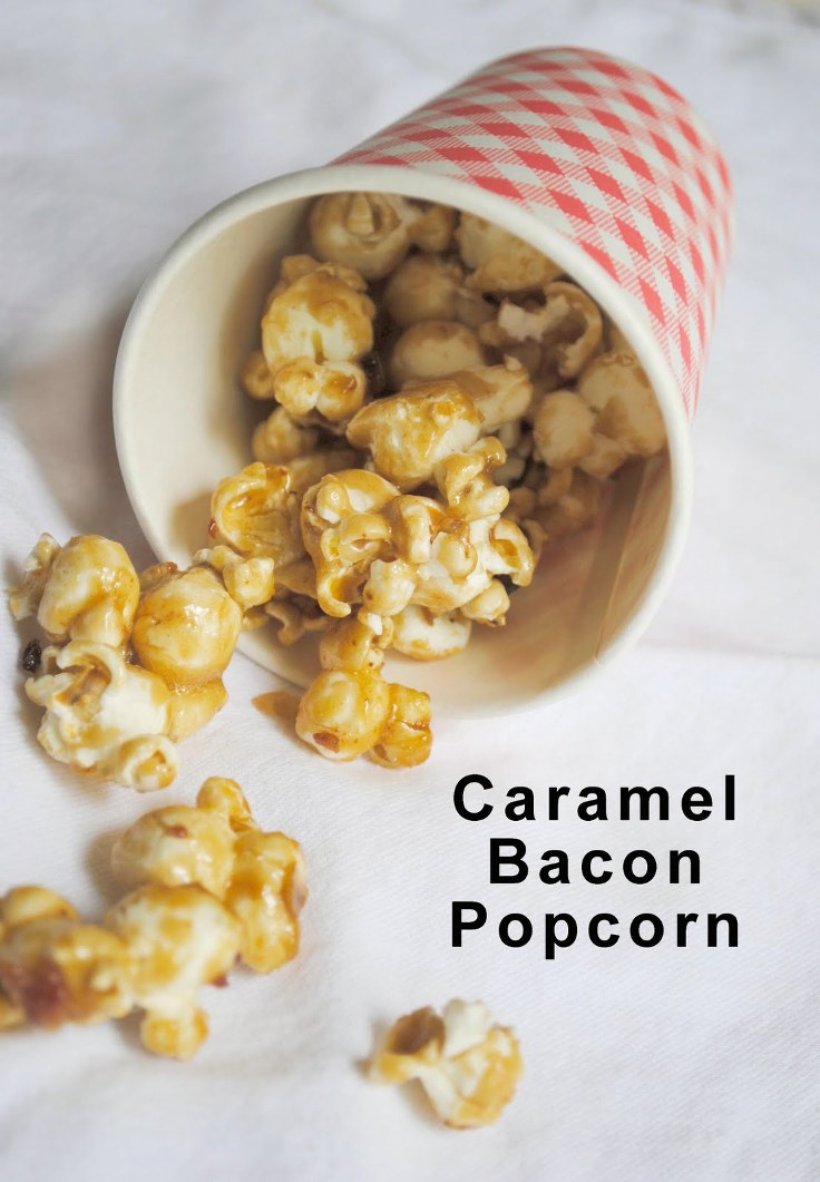 Caramel Bacon Popcorn recipe