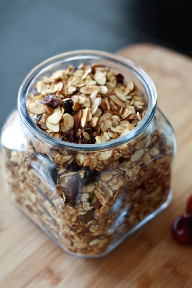 Cherry Almond Granola Recipe