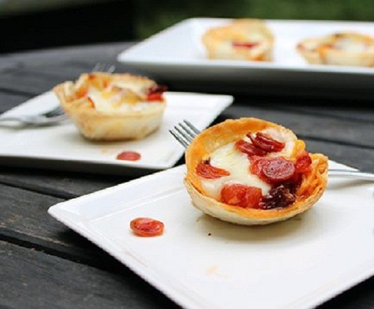Easy Pizza Cups Appetizer Recipe