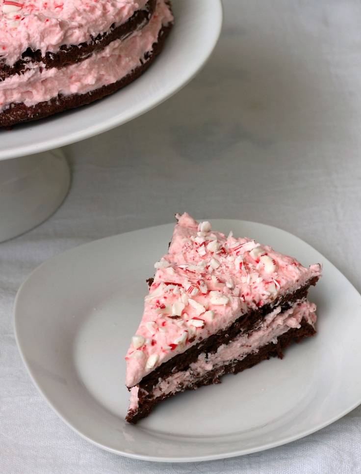 Flourless Chocolate Peppermint Cake recipe