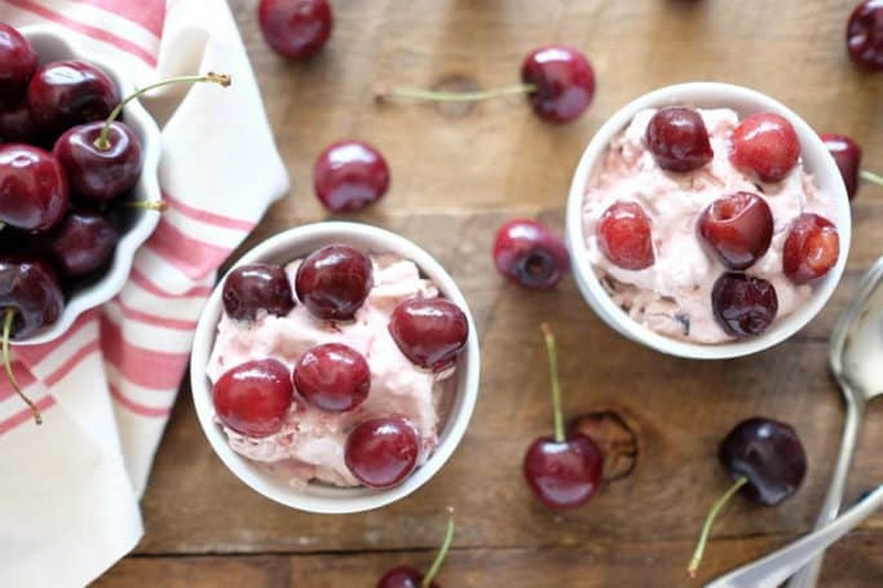 Paleo Cherry Vanilla Ice Cream recipe