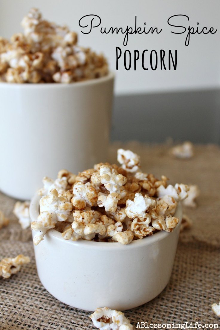 Pumpkin Spice Popcorn Recipe