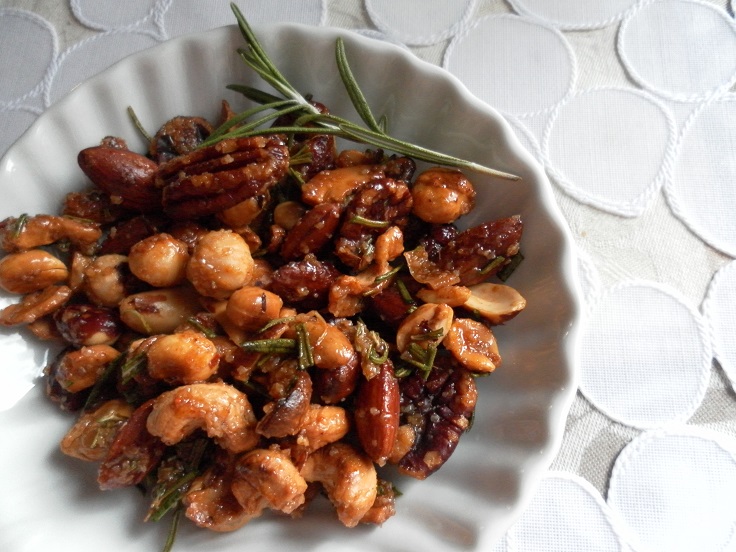 Rosemary Roasted Nuts Recipe