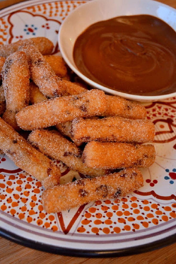 Party-Size Candied Bacon Churros recipe