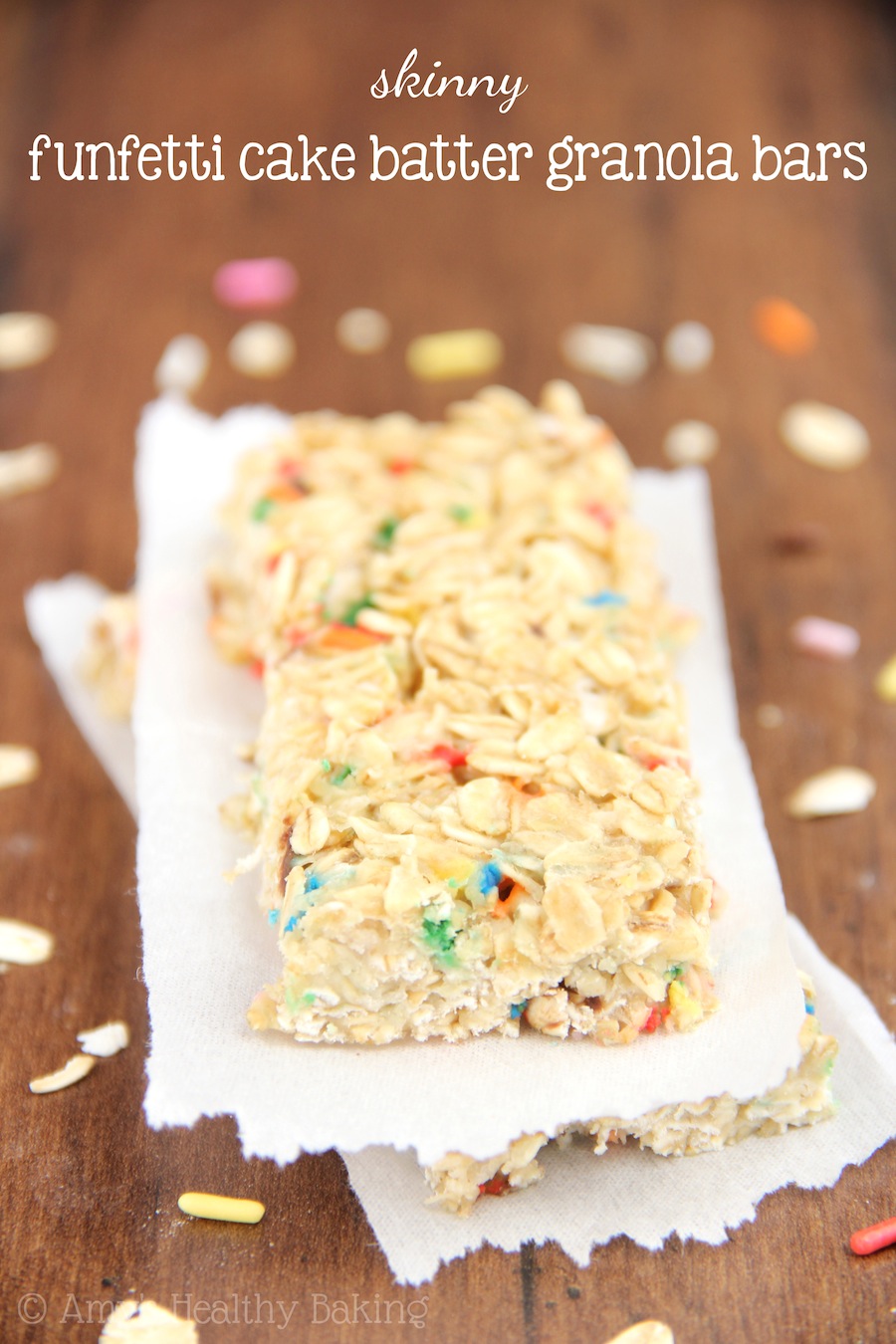 http://amyshealthybaking.com/blog/2014/04/25/skinny-funfetti-cake-batter-granola-bars/