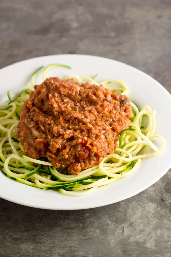 http://eatwithinyourmeans.com/vegetable-bolognese/