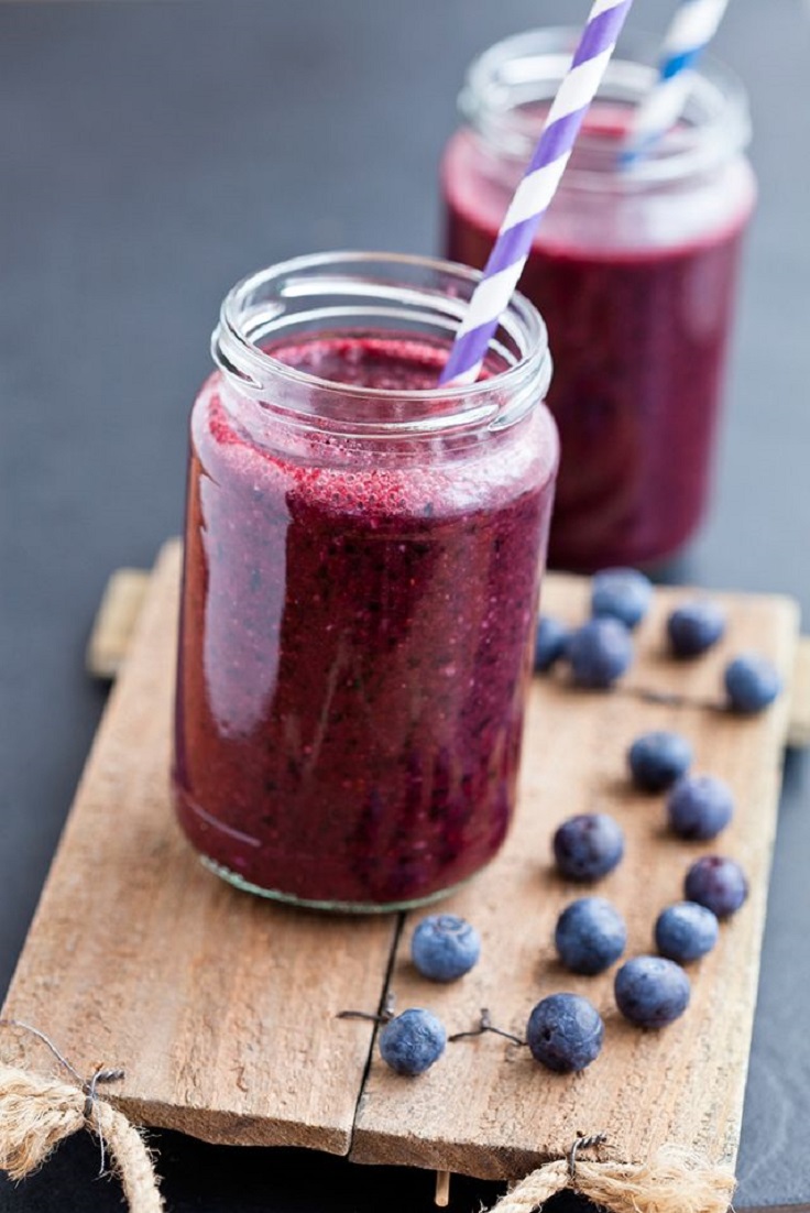 Stress Reducing & Weight Lose Berry Smoothie recipe
