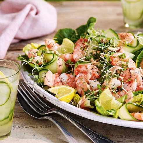 Fiery Prawn Cocktail Salad Recipe