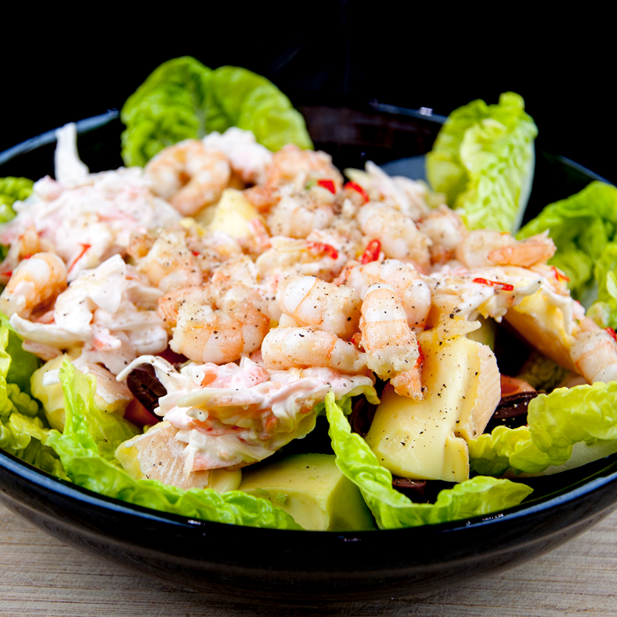 Fiery Prawn Cocktail Salad Recipe