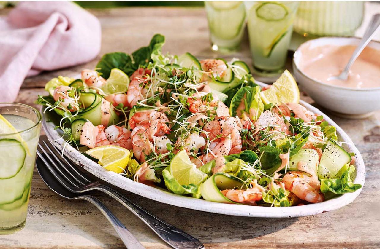 Fiery Prawn Cocktail Salad Recipe