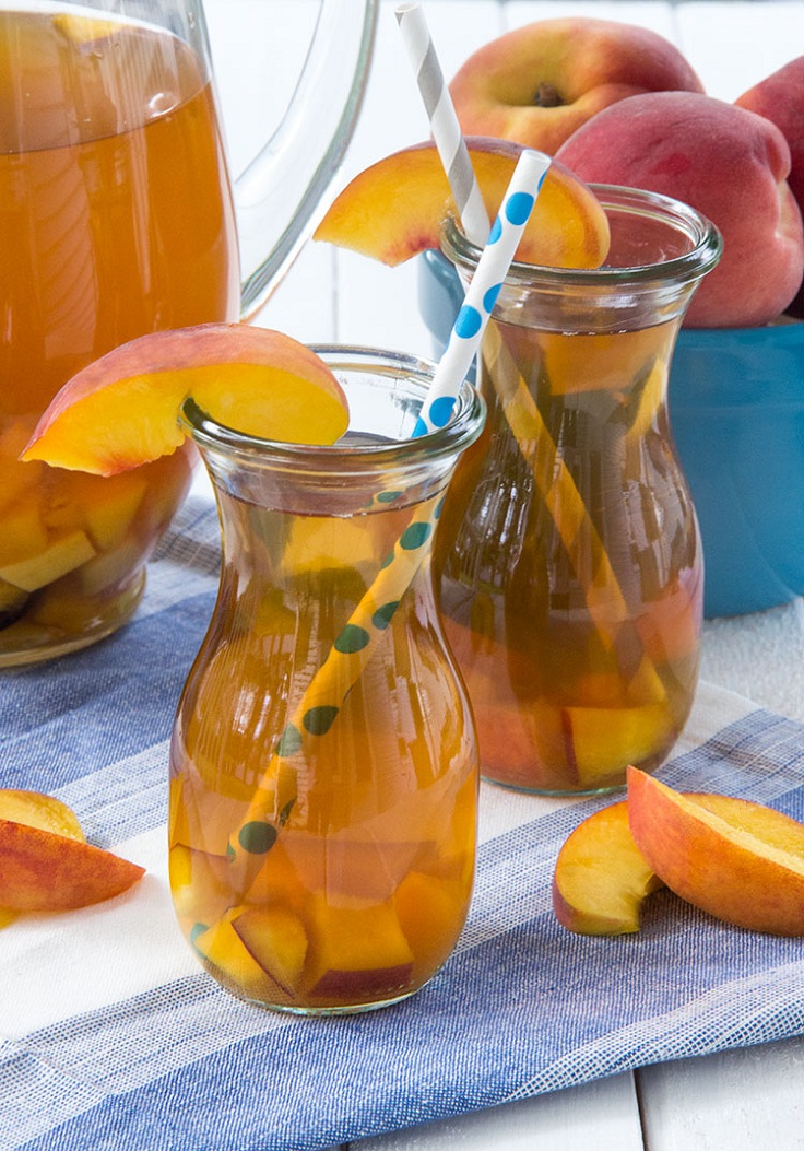 Mango Peach Iced Tea recipe