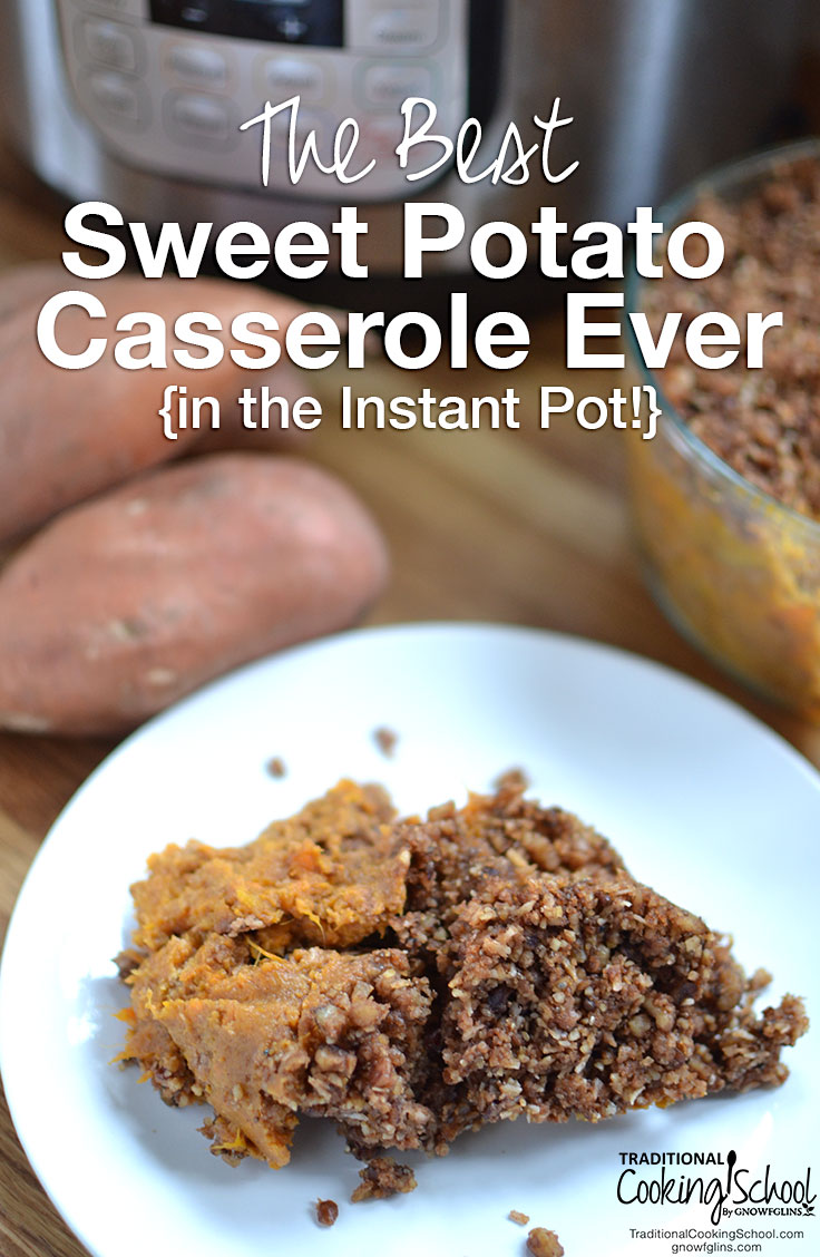Instant Pot Sweet Potato Casserole recipe