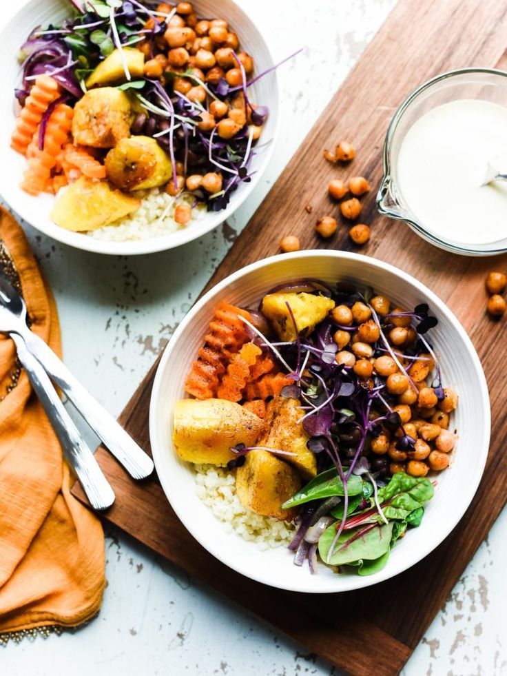 Plantain Buddha Bowl recipe