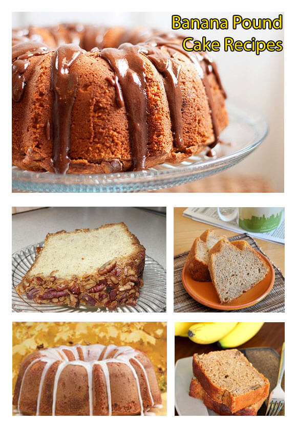 12 Delicious Banana Pound Cake Recipes