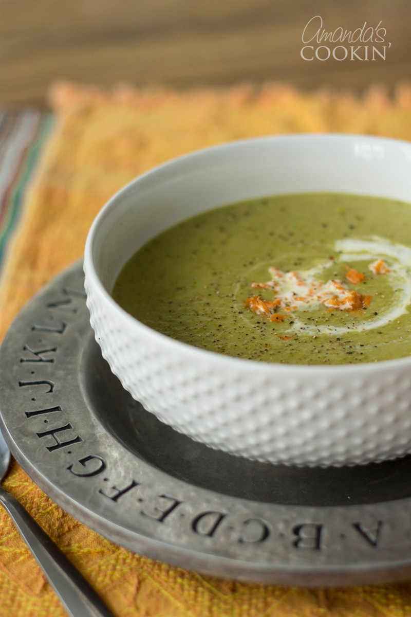 29 Food Processor Recipes - Cream of Asparagus Soup