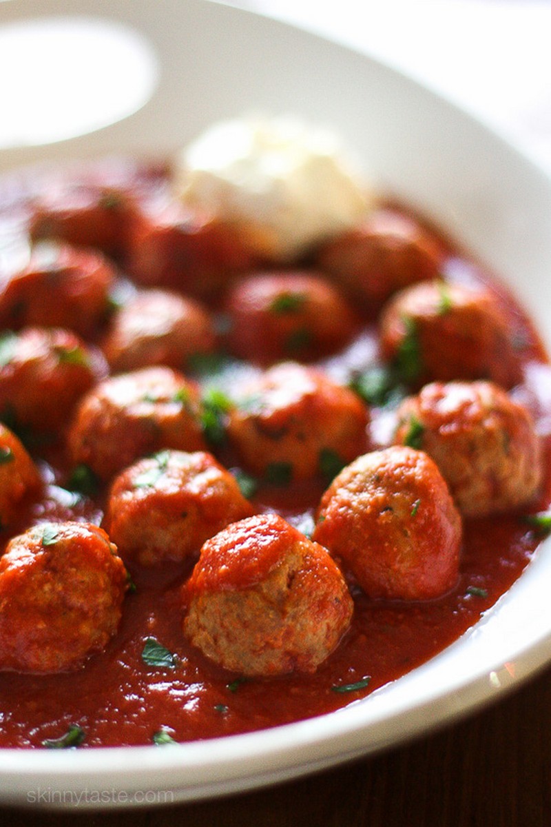 9 Turkey Clean Eating Crock Pot Recipes - Crock Pot Italian Turkey Meatballs