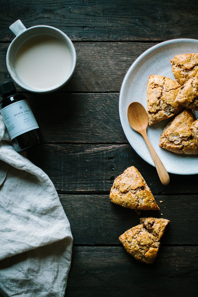75 Delicious Scone Recipes for Afternoon Tea - Chai Spice Scones with Dark Chocolate