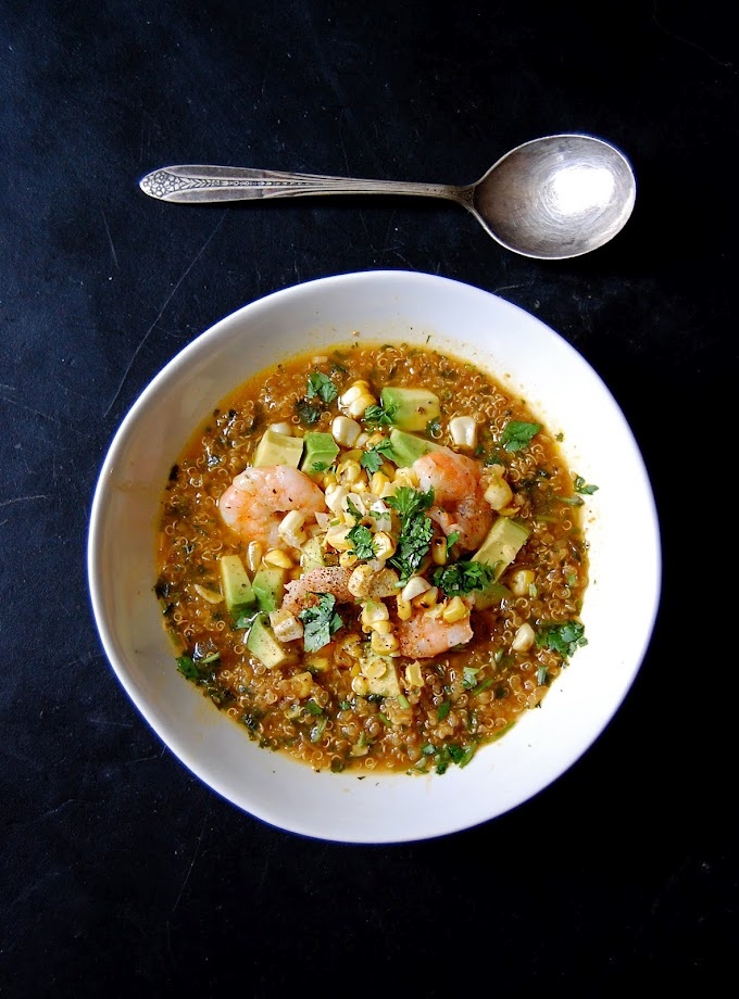 Top 10 Healthy Food Recipes - Cilantro & Quinoa Soup