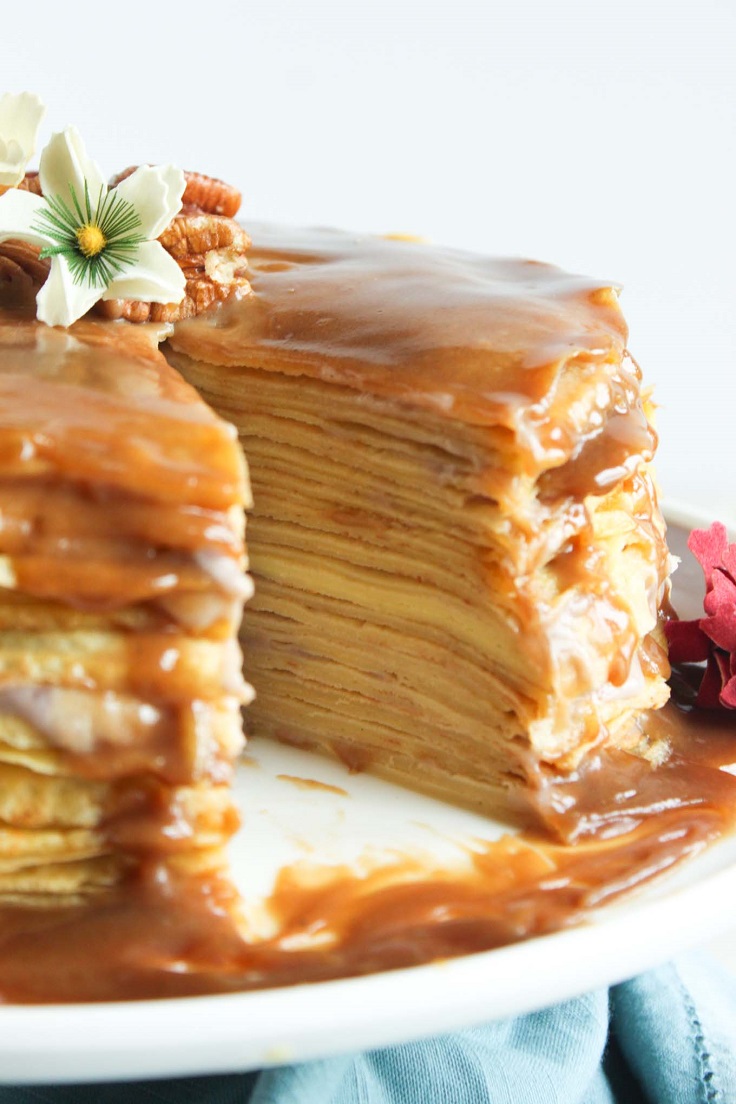 Top 10 Delicious Crepe Cake Recipes for Any Occasion - Banana & Butterscotch Crepe Cake