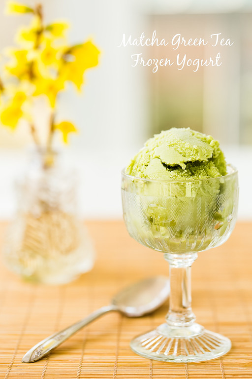 9 Green Tea Frozen Yogurt Recipes - Matcha Green Tea Frozen Yogurt